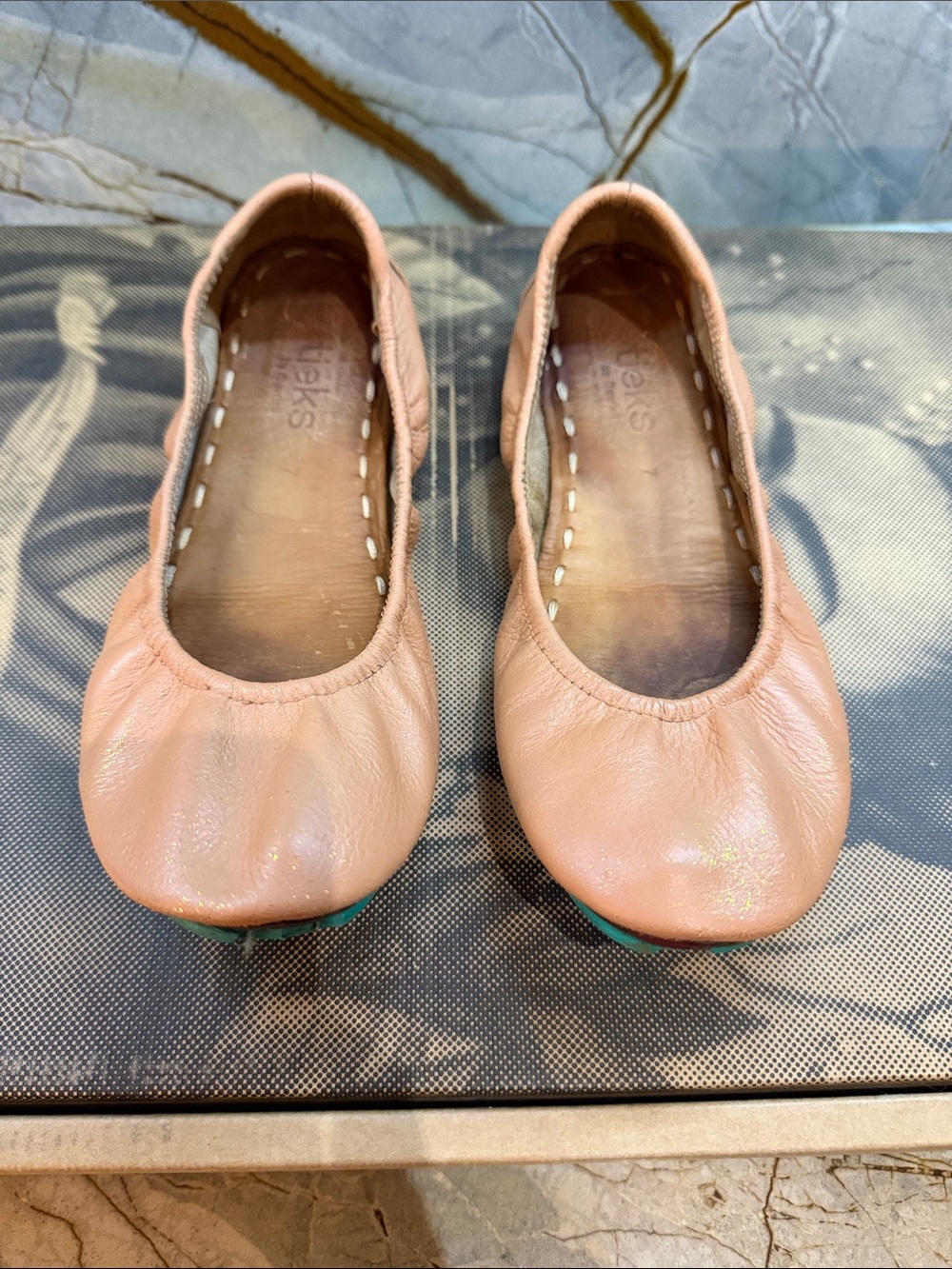 Miz Mooz Women's Ballet Flats in Light Pink